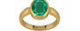 Gold Emerald Ring Rare Quality (R6)