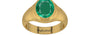 Gold Emerald Ring Rare Quality (R7)