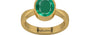 Gold Emerald Ring Rare Quality (R9)