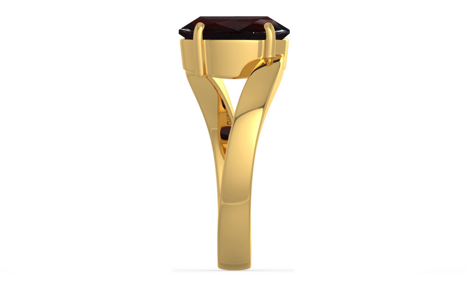 Gold Hessonite Garnet Ring Fine Quality (R2)