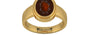 Gold Hessonite Garnet Ring Fine Quality (R3)
