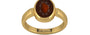 Gold Hessonite Garnet Ring Fine Quality (R6)