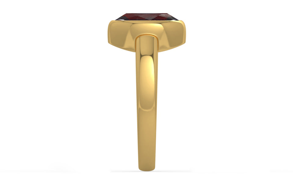 Gold Hessonite Garnet Ring Fine Quality (R6)