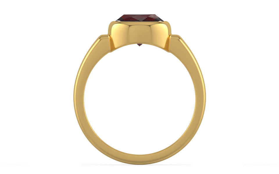 Gold Hessonite Garnet Ring Fine Quality (R6)