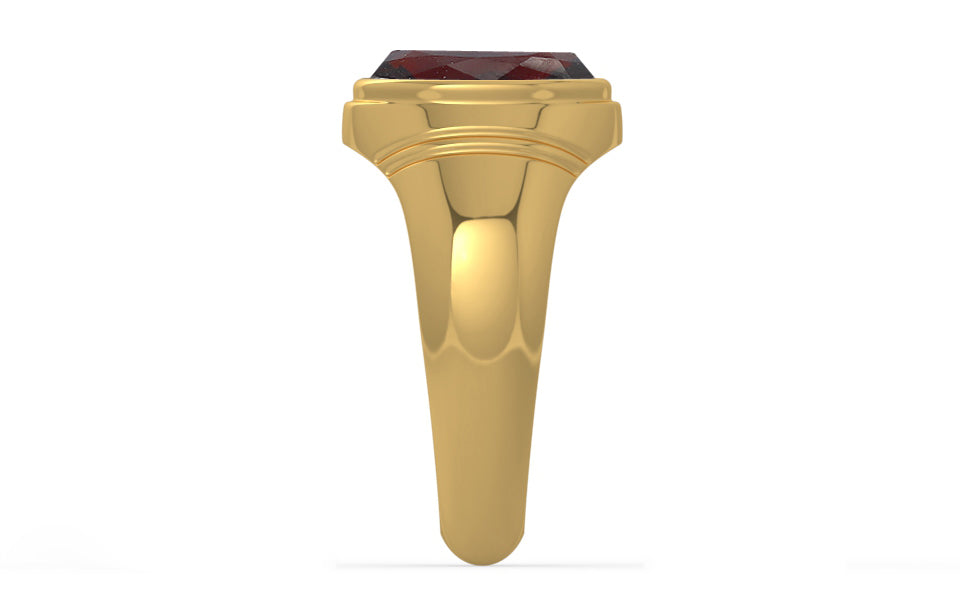Gold Hessonite Garnet Ring Fine Quality (R7)