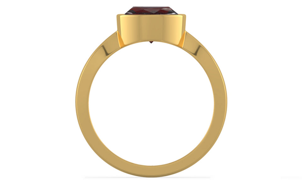 Gold Hessonite Garnet Ring Fine Quality (R9)
