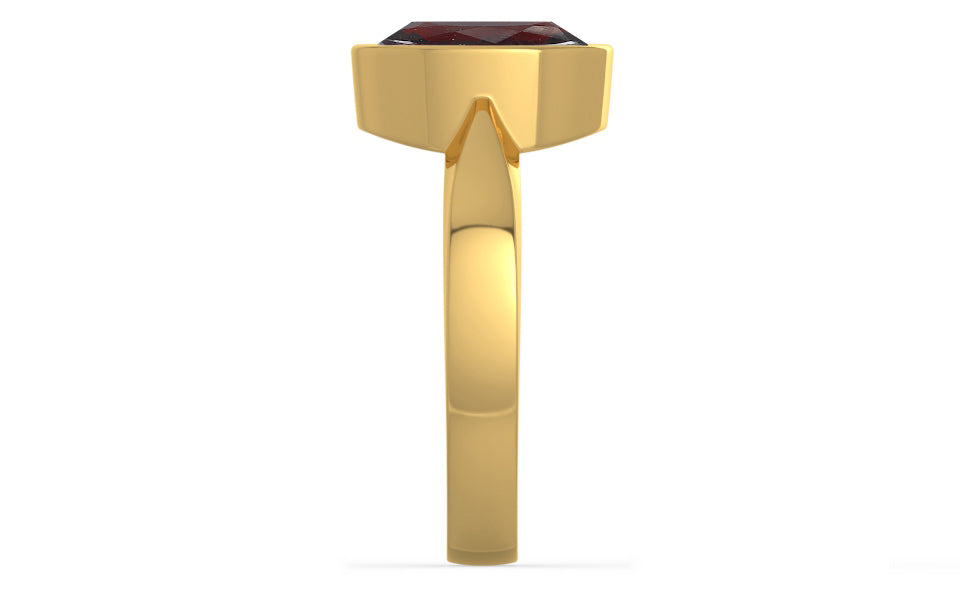 Gold Hessonite Garnet Ring Fine Quality (R9)
