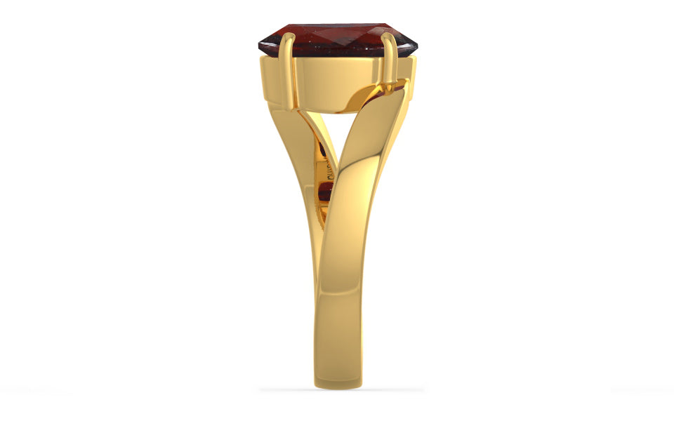 Gold Hessonite Garnet Ring Prime Quality (R2)
