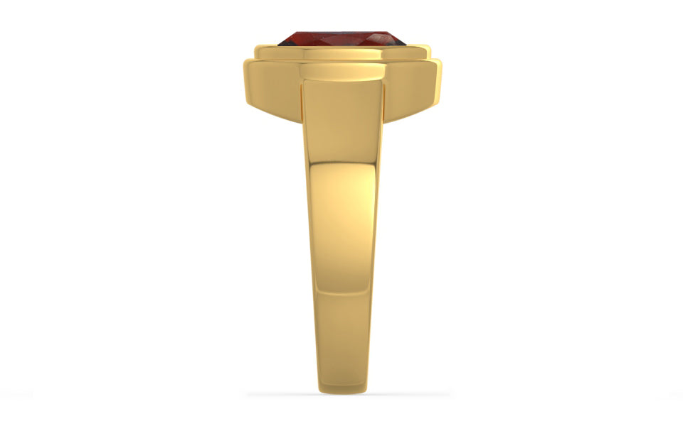 Gold Hessonite Garnet Ring Prime Quality (R3)