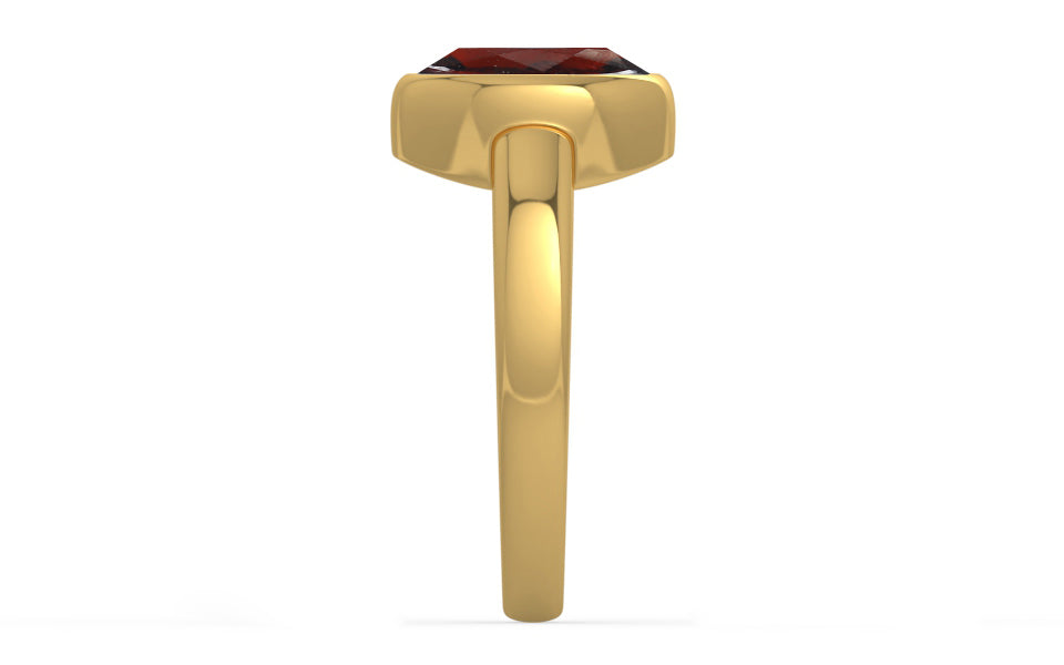 Gold Hessonite Garnet Ring Prime Quality (R6)