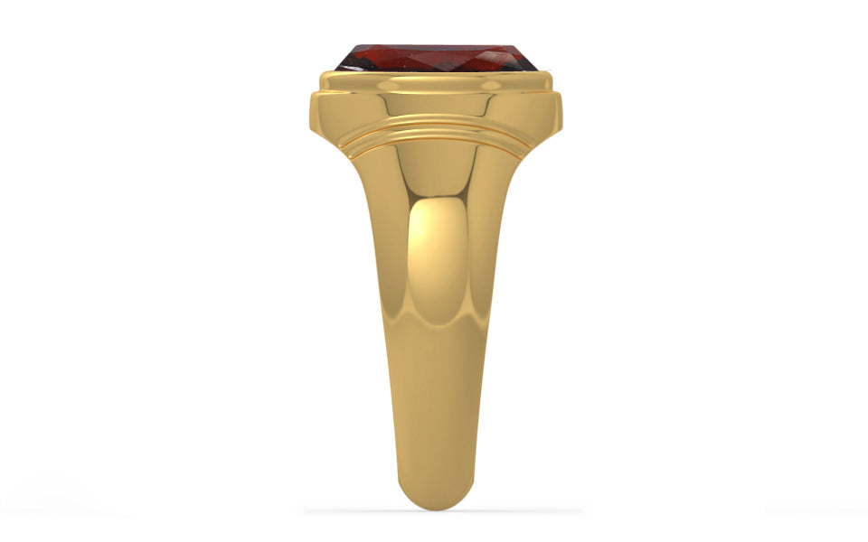 Gold Hessonite Garnet Ring Prime Quality (R7)