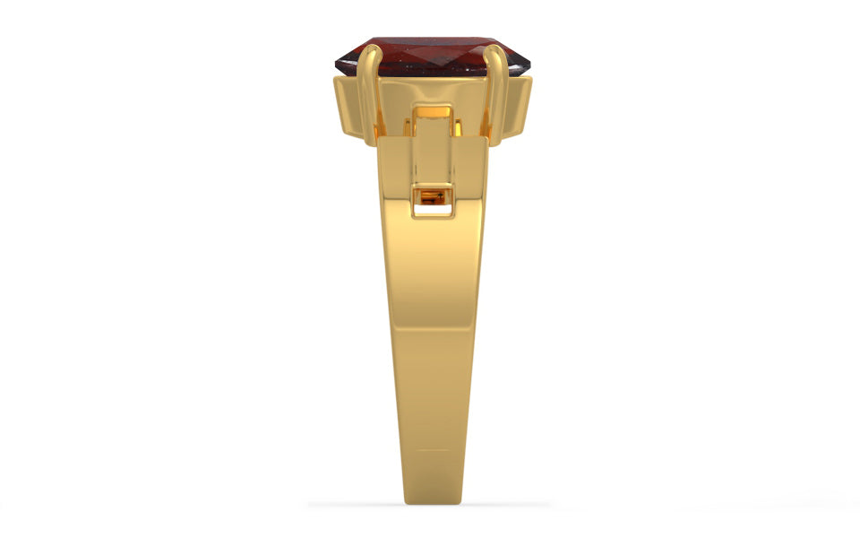 Gold Hessonite Garnet Ring Prime Quality (R8)