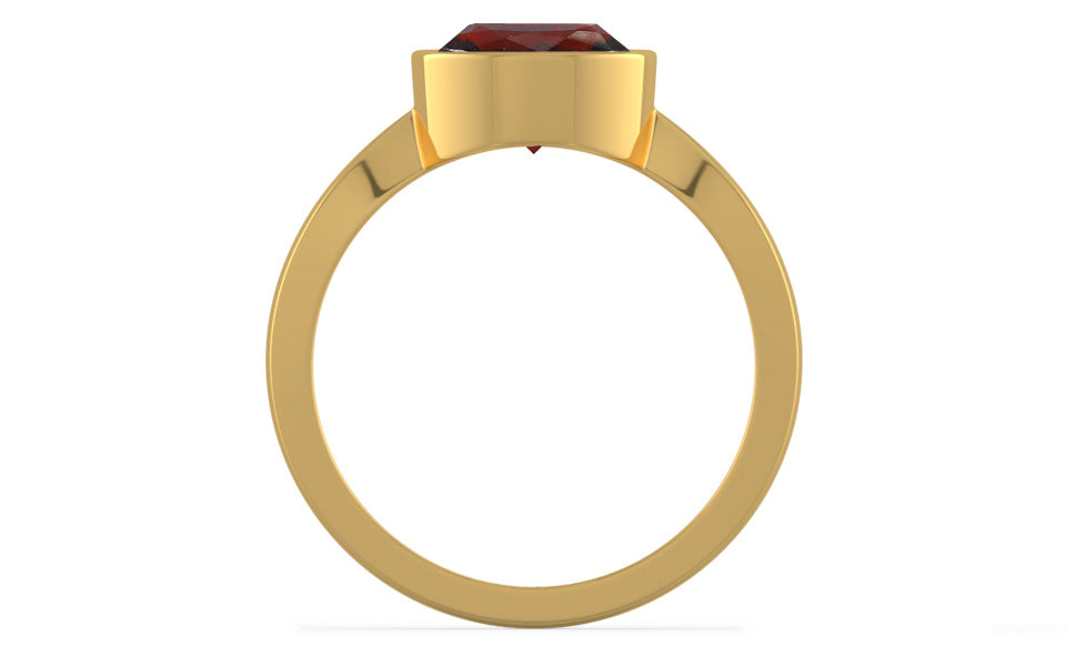 Gold Hessonite Garnet Ring Prime Quality (R9)