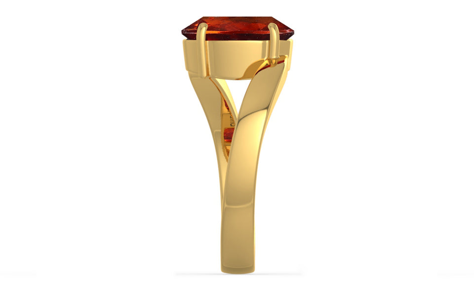 Gold Hessonite Garnet Ring Rare Quality (R2)