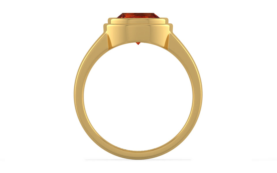 Gold Hessonite Garnet Ring Rare Quality (R3)