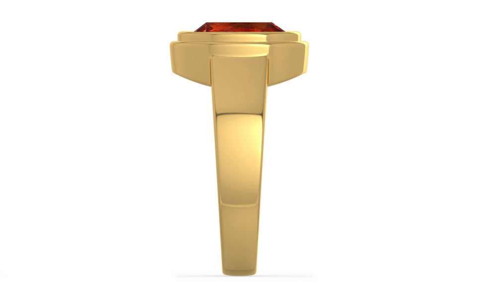 Gold Hessonite Garnet Ring Rare Quality (R3)