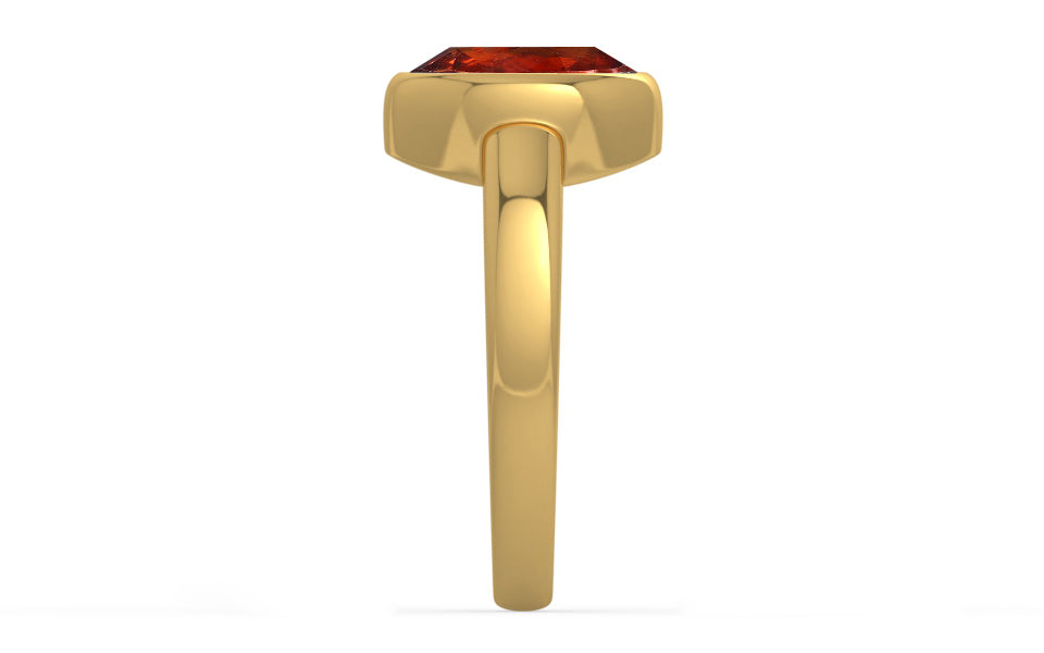 Gold Hessonite Garnet Ring Rare Quality (R6)