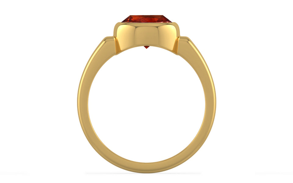Gold Hessonite Garnet Ring Rare Quality (R6)