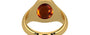 Gold Hessonite Garnet Ring Rare Quality (R7)