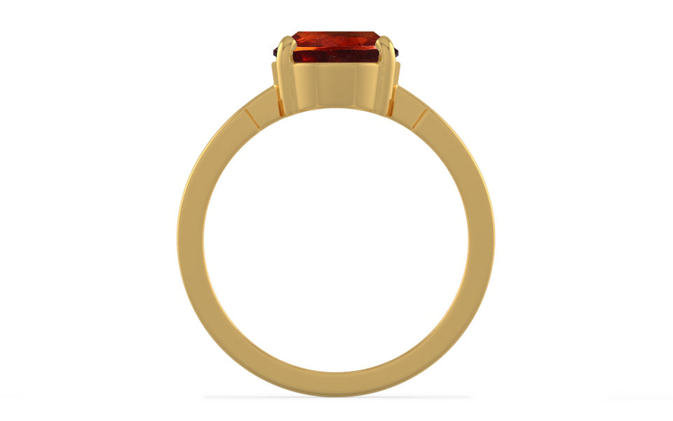 Gold Hessonite Garnet Ring Rare Quality (R8)