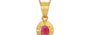 Gold Ruby Pendant Fine Quality (P11)