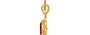 Gold Ruby Pendant Rare Quality (P3)