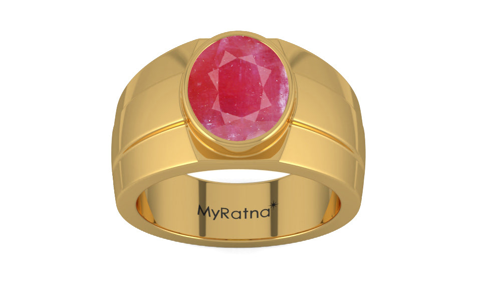Gold Ruby Ring Fine Quality (R1)