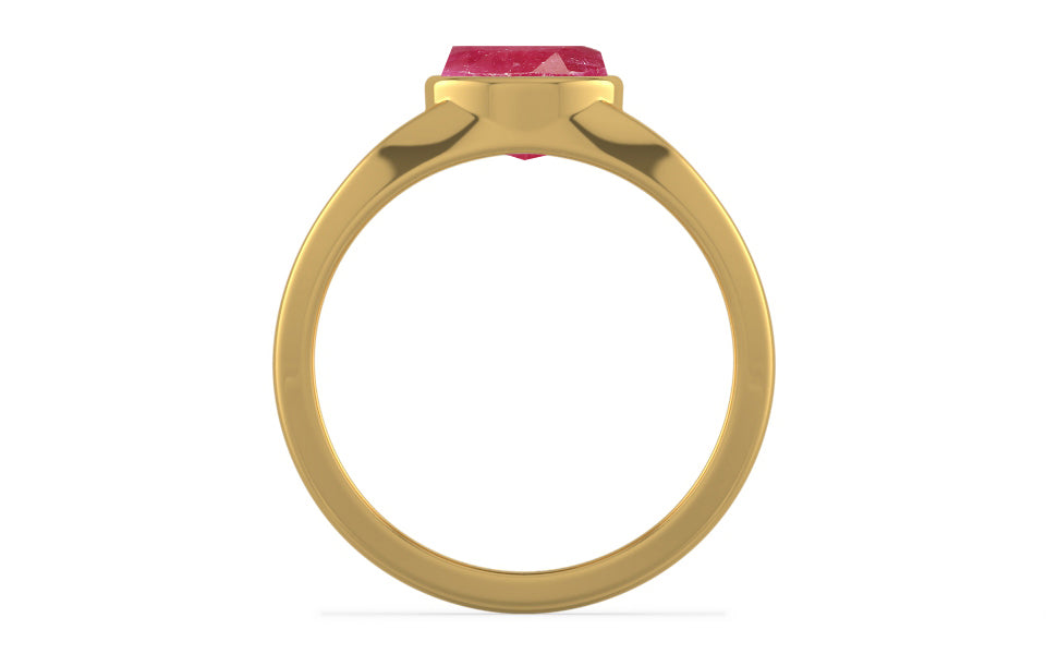 Gold Ruby Ring Fine Quality (R10)