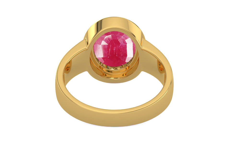 Gold Ruby Ring Fine Quality (R3)