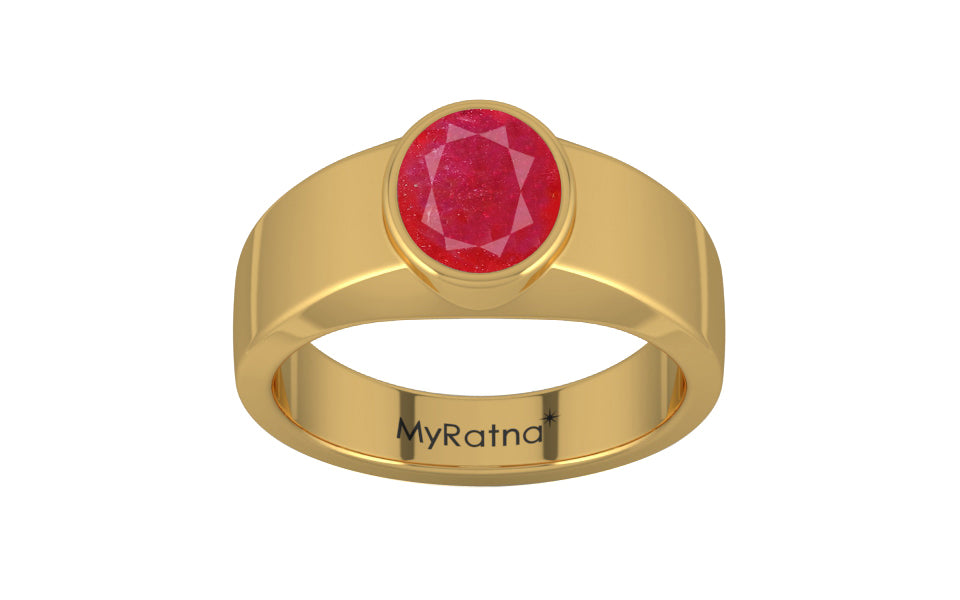 Gold Ruby Ring Prime Quality (R10)