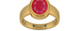 Gold Ruby Ring Prime Quality (R3)