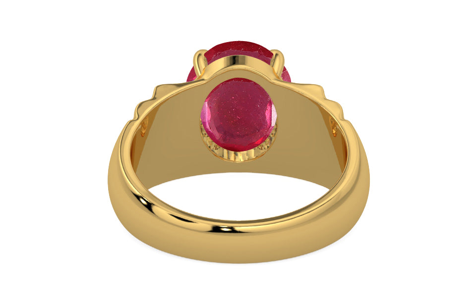 Gold Ruby Ring Prime Quality (R4)