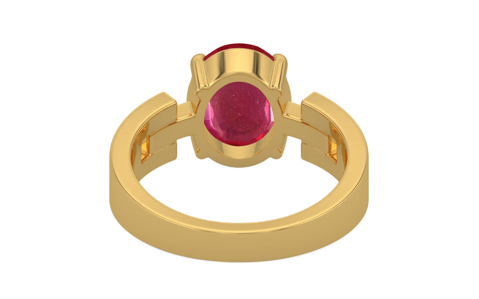 Gold Ruby Ring Prime Quality (R8)