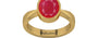 Gold Ruby Ring Prime Quality (R9)