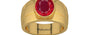 Gold Ruby Ring Rare Quality (R1)