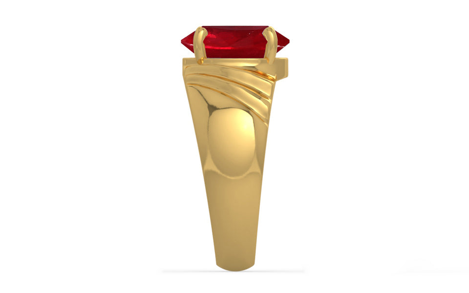 Gold Ruby Ring Rare Quality (R4)
