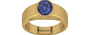 Gold Thailand Blue Sapphire Ring Fine Quality (R10)