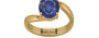 Gold Thailand Blue Sapphire Ring Fine Quality (R2)