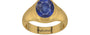 Gold Thailand Blue Sapphire Ring Fine Quality (R7)