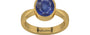 Gold Thailand Blue Sapphire Ring Fine Quality (R9)