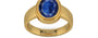 Gold Thailand Blue Sapphire Ring Limited Quality (R3)