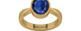 Gold Thailand Blue Sapphire Ring Limited Quality (R9)