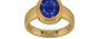 Gold Thailand Blue Sapphire Ring Prime Quality (R3)