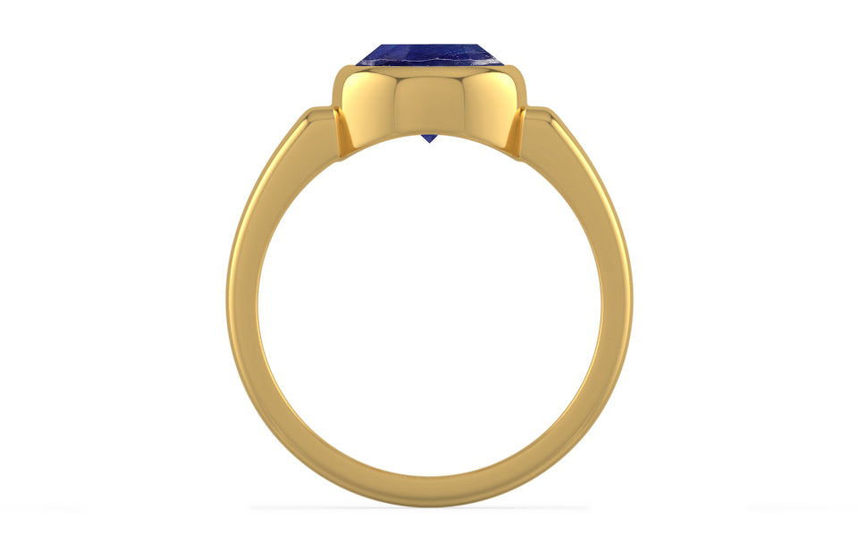 Gold Thailand Blue Sapphire Ring Prime Quality (R6)