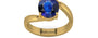 Gold Thailand Blue Sapphire Ring Rare Quality (R2)