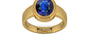 Gold Thailand Blue Sapphire Ring Rare Quality (R3)