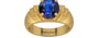 Gold Thailand Blue Sapphire Ring Rare Quality (R4)