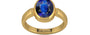 Gold Thailand Blue Sapphire Ring Rare Quality (R6)