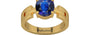 Gold Thailand Blue Sapphire Ring Rare Quality (R8)