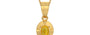 Gold Thailand Yellow Sapphire Pendant Fine Quality (P11)